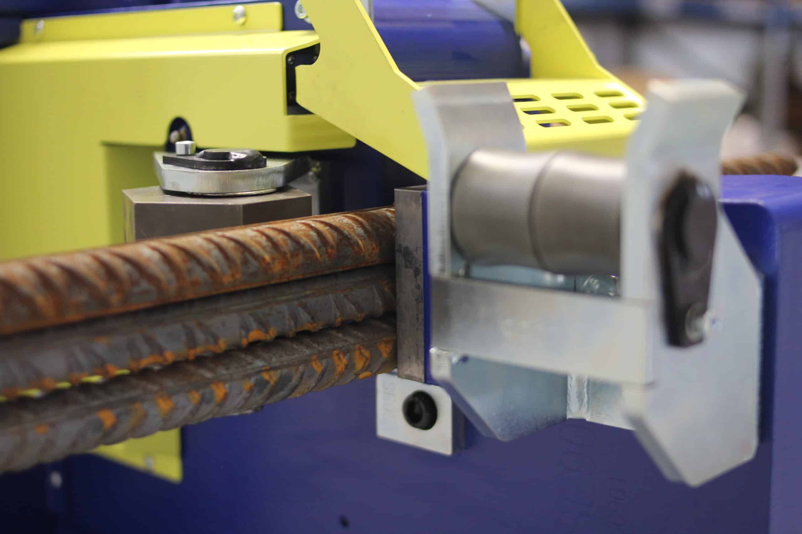 Rebar cut and bend machines